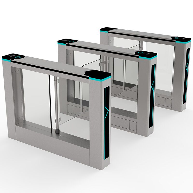 glass swing turnstile glass swing turnstile