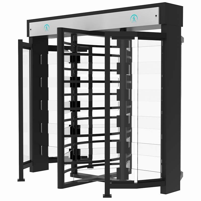 full height glass turnstile full height glass turnstile