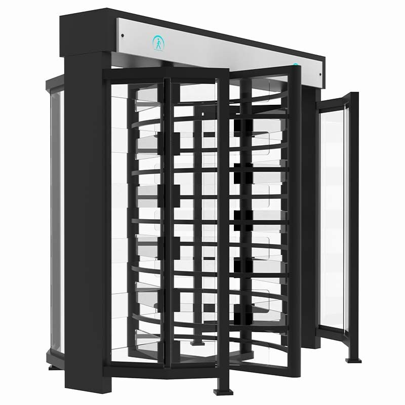 full height glass turnstile full height glass turnstile